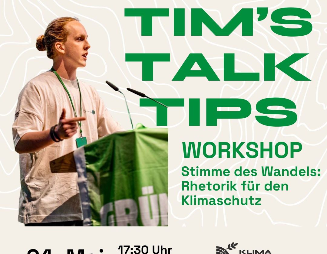 Online-Workhop: Rhetorik für den Klimaschutz