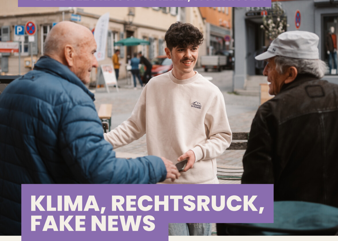 Einladung zur Vernetzungskonferenz – „Klima, Rechtsruck, Fake News – Strategien für eine widerstandsfähige Demokratie“