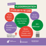 Flyer Kleiderradatsch - Frühjahrsedition