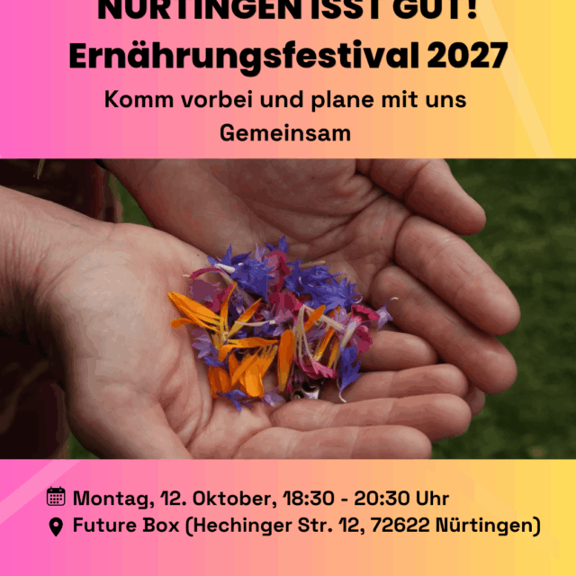 12.10. Planung Ernährungsfestival