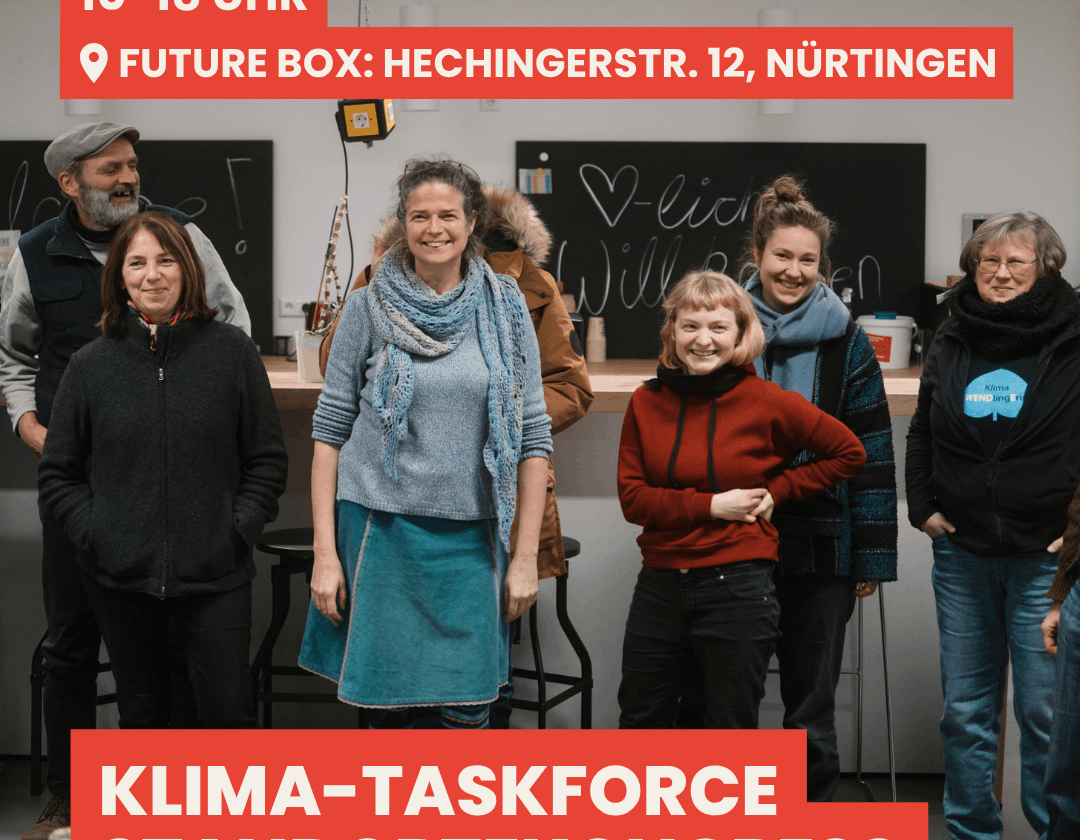 Erster Klima-Taskforce Standortekongress am 26.09. in Nürtingen!
